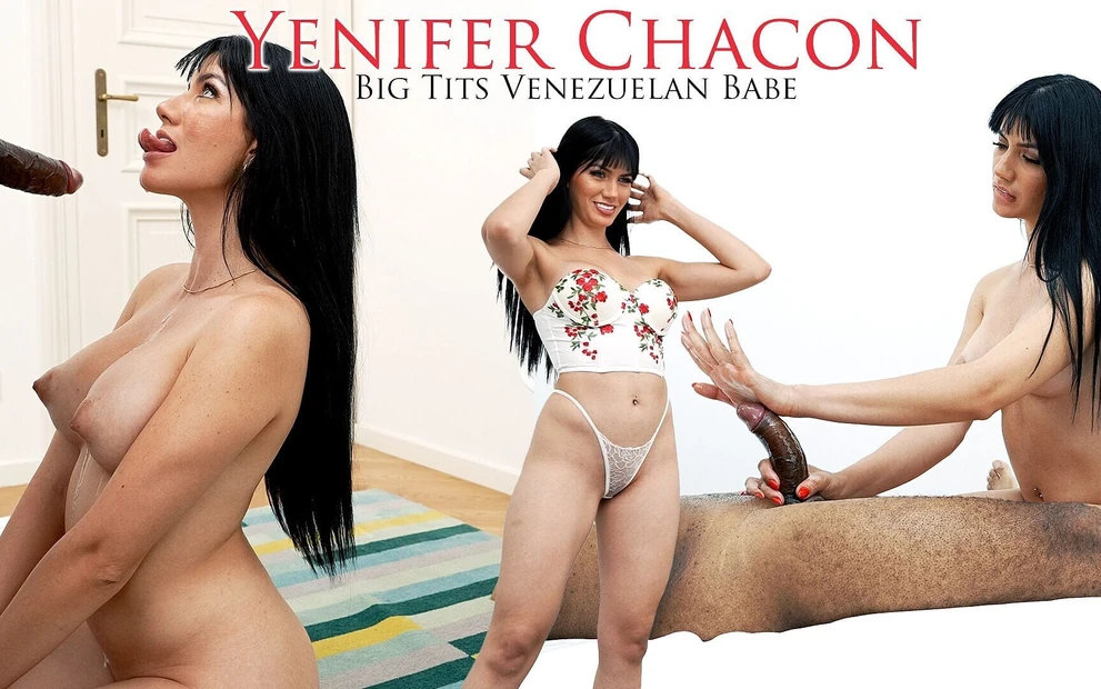 Межрасовая дрочка и минет грудастой латины Yenifer Chacon