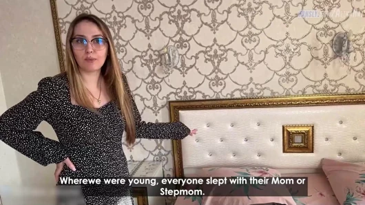 - Bana yalan söyleme, dölünü ye! - Bir otelde üvey annesini sikiyor ve ağzına boşalıyor