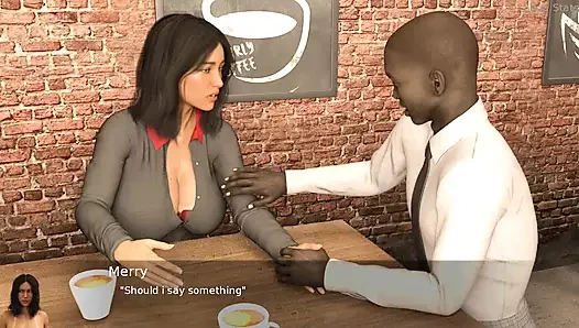 Ateşli evli kadın: zenci adam beyaz amcığı sikmek istiyor- ep 21