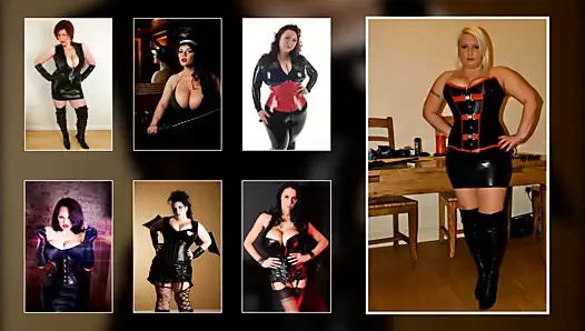 Lateks kıvrımlı fahişeler