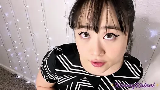 Özel takım elbise randevunda sevimli Asyalı bir kızla tanıştım -asmr göt 31 talimatı