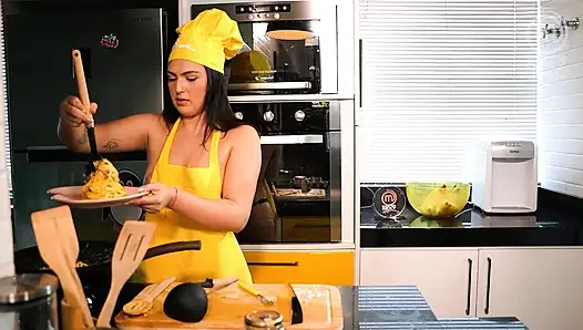 Hot Lesbian Latinas cooking - Part 3 - SFW