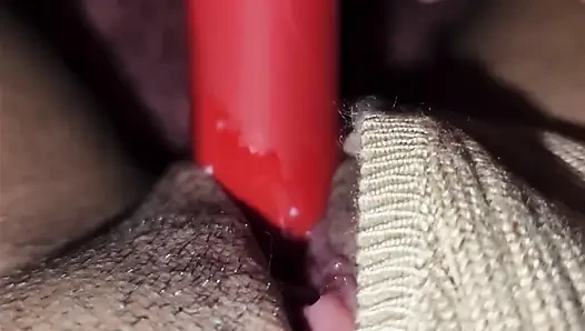 Powerful toy that eats, my pussy, it reached heaven and gives me an orgasm
