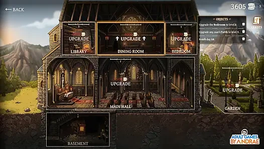 Sisters in Sin Gameplay Part 4 - The Basement Mystery and Raquel's Temptation