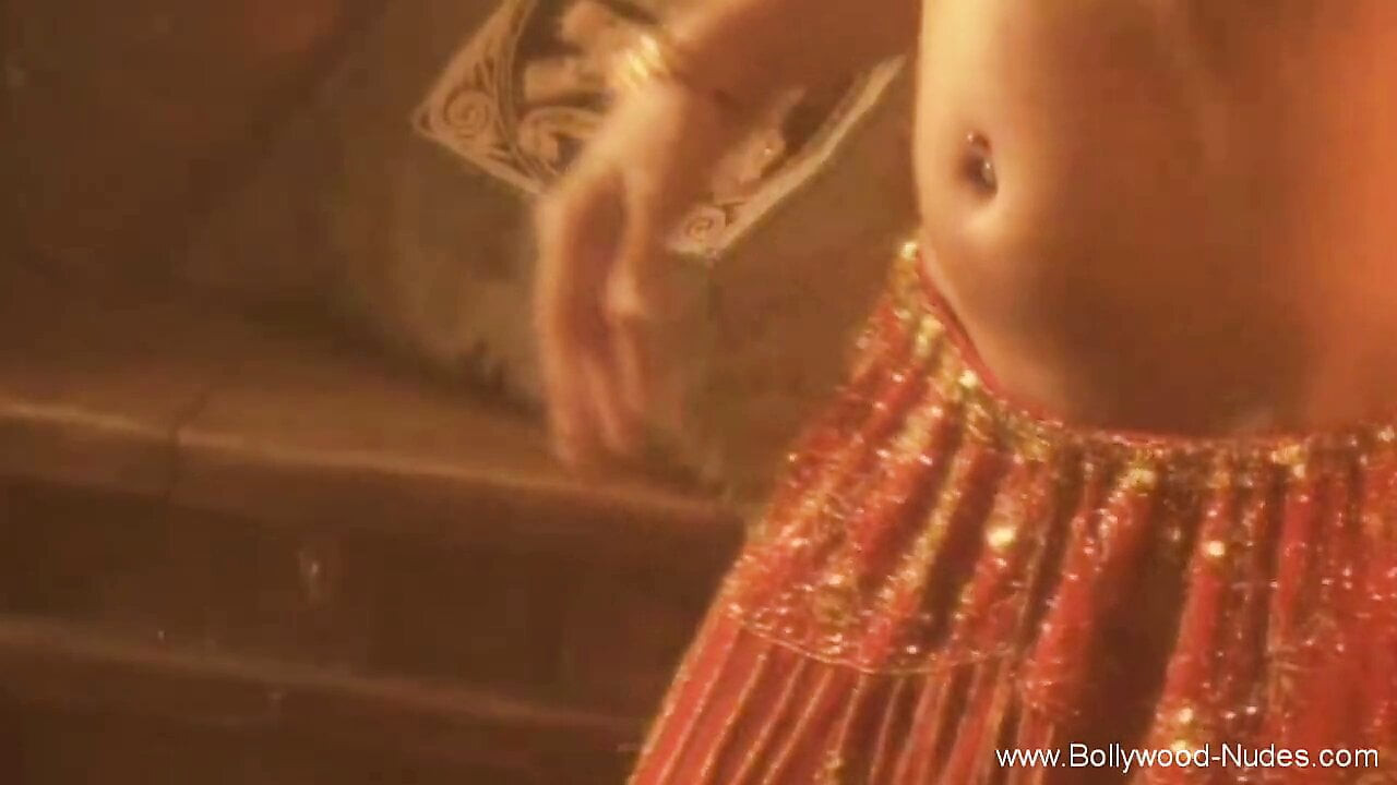 Seksi göbek dansı - egzotik oryantal kadın