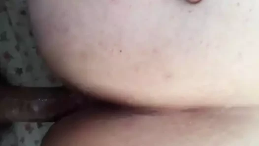 Beyaz bbw alma siyah horoz