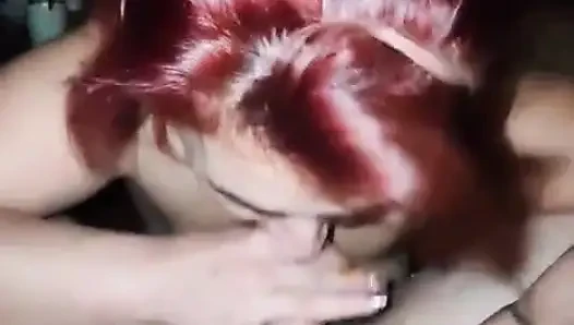Saft und lustvoll geiler Blowjob