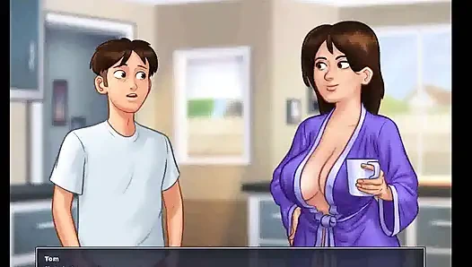 Yaz mevsimi efsanesi: seksi götlü üvey kız kardeş havuz başında bölüm 121