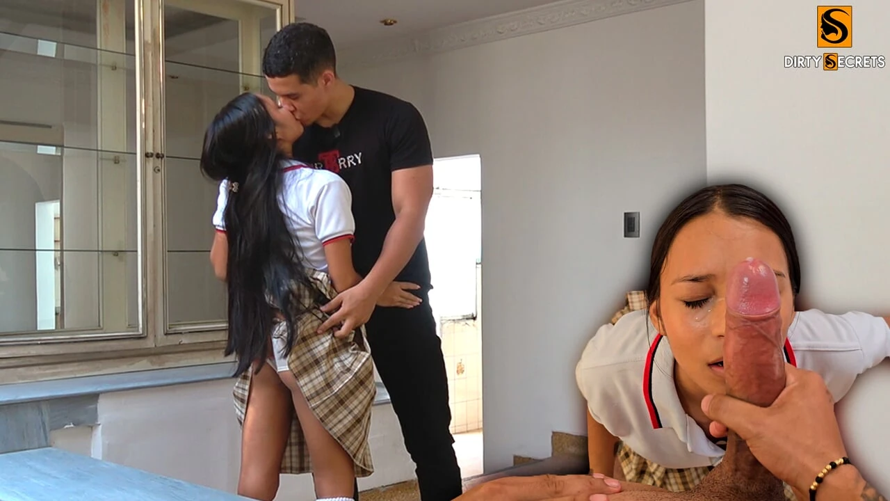 Engaño a mi novio con un primo que me lleva a coger en una casa abandonada para hacerme todo lo que me decía en los mensajes