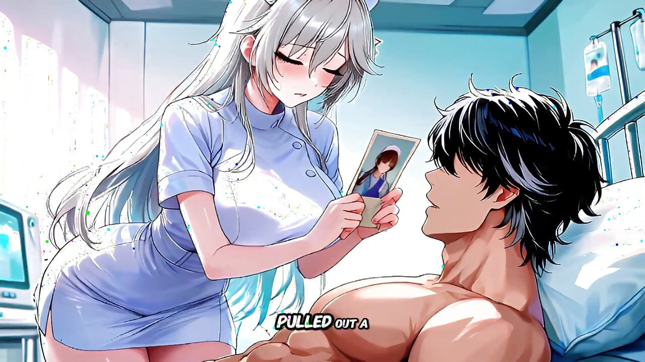 Gece hemşiresi sadece ateşini ölçür ama sonra onu sansürsüz hentai - creampie'ye çıkarır