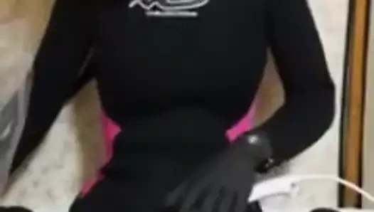 Kigurumi tayt nefes alma titreşimli