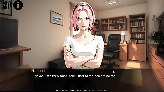 Naruto sakura'ya azdırdıktan sonra köylü kızı sikiyor