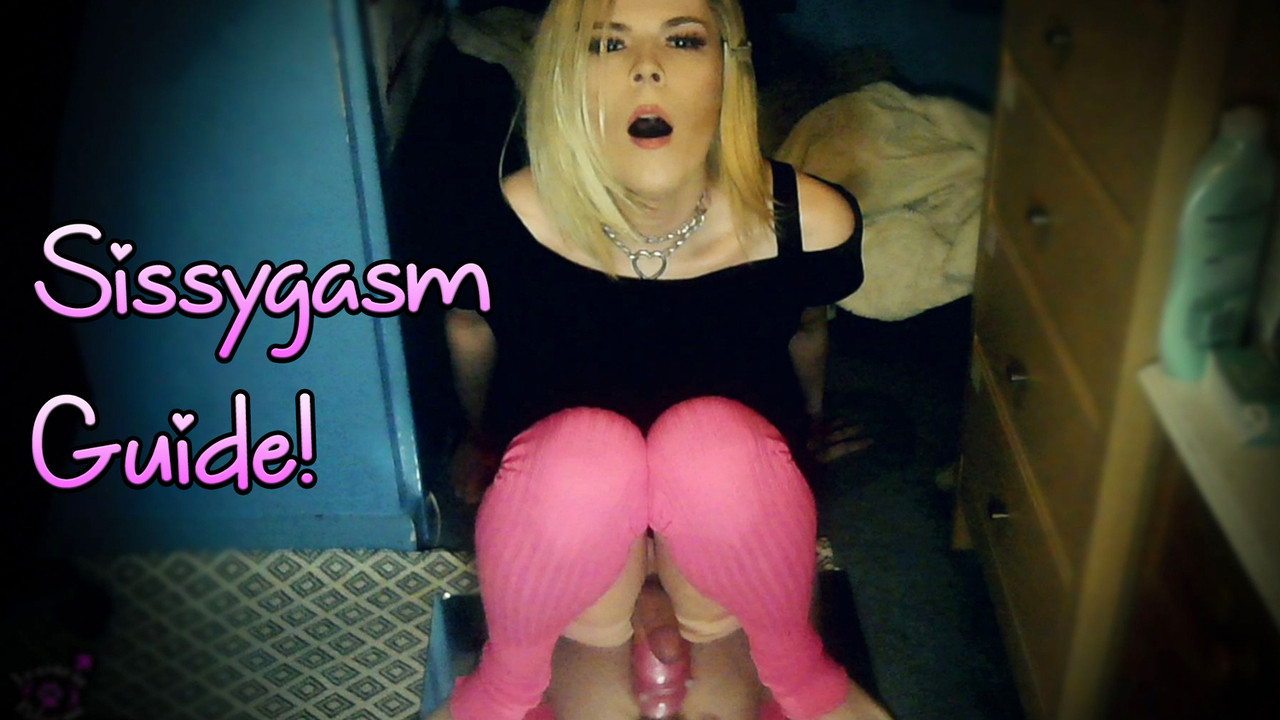 Sissygasm rehberi ve iyi bir sürtük Jessica Bloom'un nasıl temizleniyor