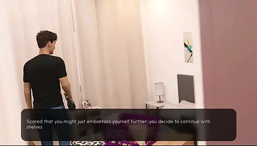 Sunset Rose 5 o odada bulduğuma inanamıyor ve Catalina'ya yardım etmek ilginçleşiyor