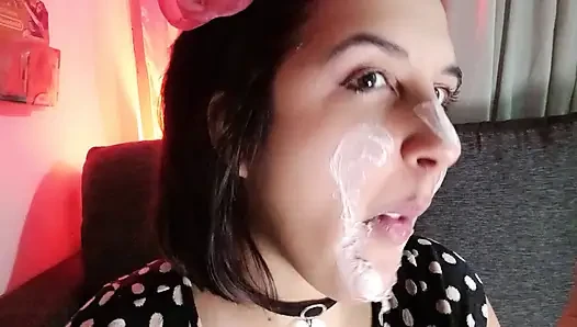 Baloncuk pisliği yapıyor - minnie kıyafeti - tavşan tezgahçı