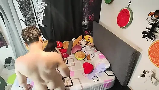 Kız Arkadaşın Yalnız Kaldığımızda Bana Lezzetli Yemek Vermeyi Çok Seviyor!