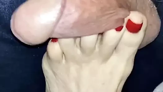 karısı kullanma onu kaba ayak üzerinde benim horoz