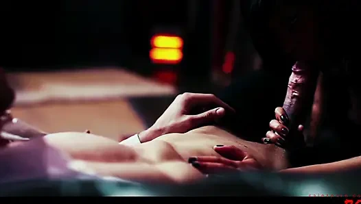 Michelle Moist ve Scarlett March ateşli kadınlarla korunmasız seksin tadını çıkarıyor