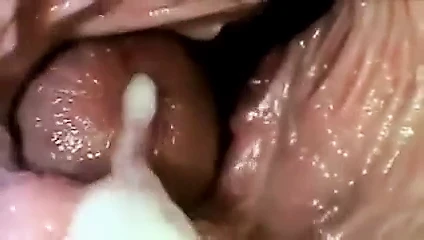 senin cumshot onun fanny's görünümü