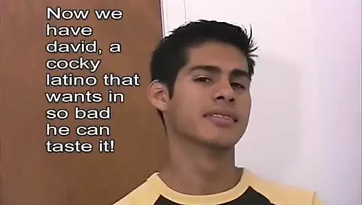 Latin adam kardeşlik derneğine giriş sırasında devasa beyaz yarakla öğürüyor