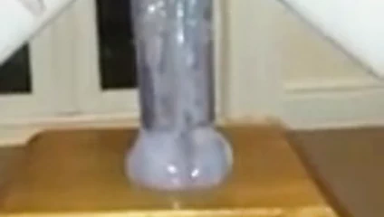 karısı sürme kalın kristal yapay penis