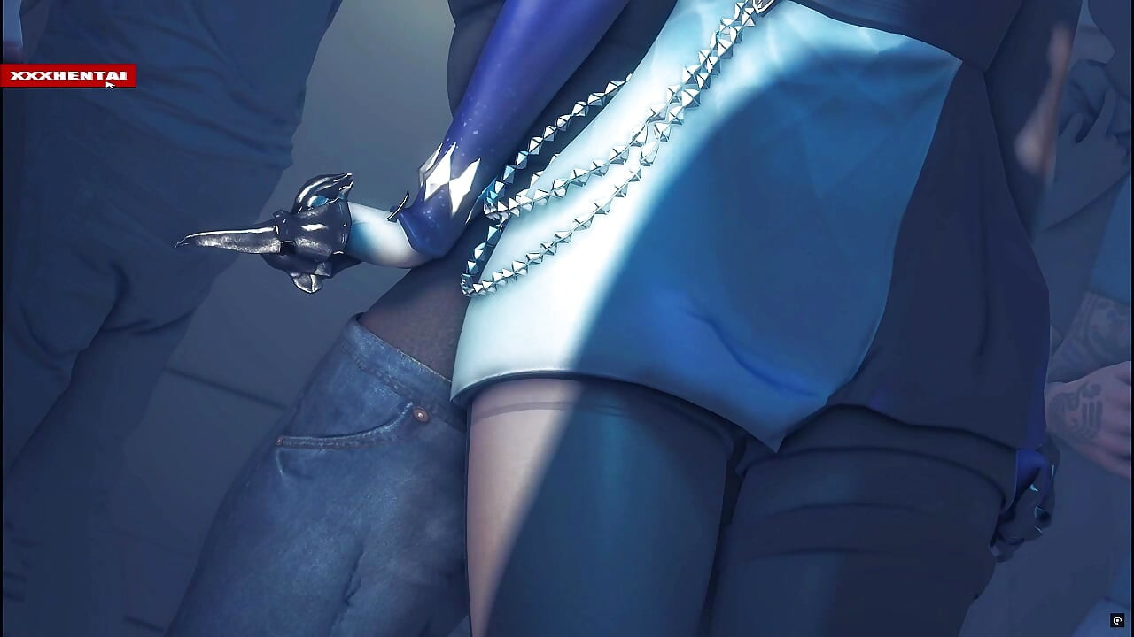 Dijital kıvrımlar, karşı konulmaz arzular - 3 boyutlu hentai animasyon