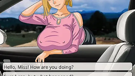 Seksi kız oyunu ile arabada yolculuk bölüm 01