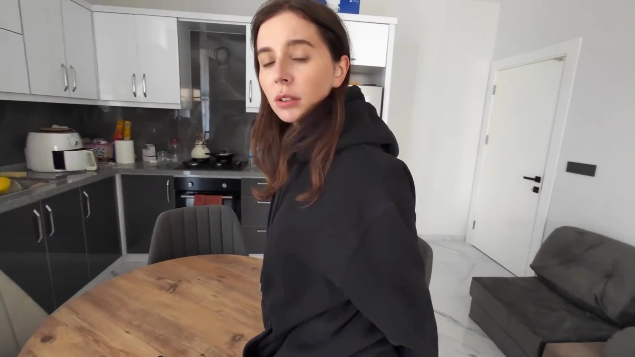 Her Stepfather Punished Her by Fucking Her in All Holes Because She Was Expelled From the University.