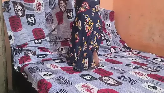 The brother-in-law picked up the sister-in-law while cleaning and left it.