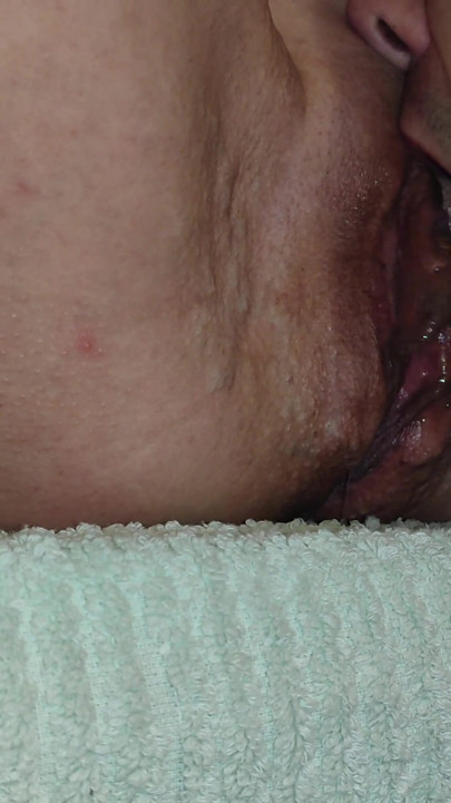 Squirt!!! My wife squirts into my mouth! Sign up! And jerk off with us, | Clip 1