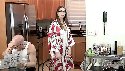 Getting My Big Ass Step Mom Madisin Lee Pregnant