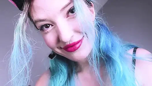 Kitty cosplay ile anal ve orgazm