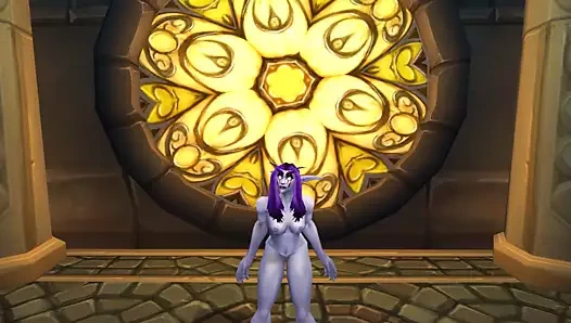 Klasik gece elf dansı.