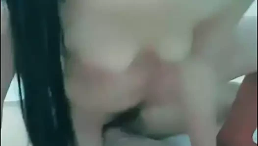 Seksi Chinese kız sikme erkek arkadaş canlı kam sey çılgın köpek