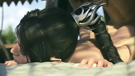 Shadowheart x halsin gizli romantizm sahnesi hentai 3d animasyon sansürsüz