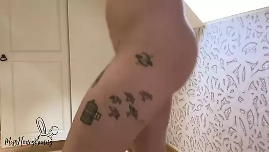 Önce ve sonra benim sıkı Brezilyalı kedi tıraş