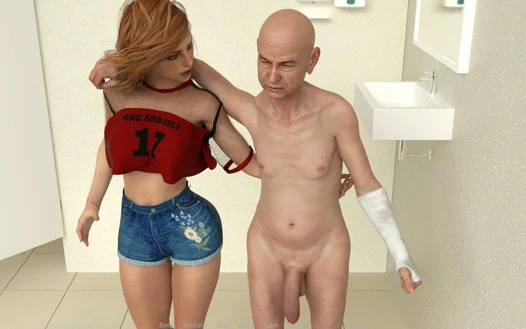 Yeni mahalle #2 Violet Herold'un büyük kalın yarağını kapmak üzereydi