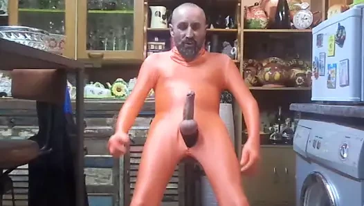 Morf takım elbisemle mastürbasyon yapıyorum