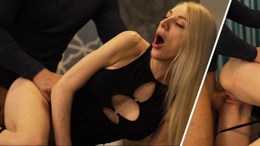 Neden elbiseme boşaldin?! İşe geç kaldım!