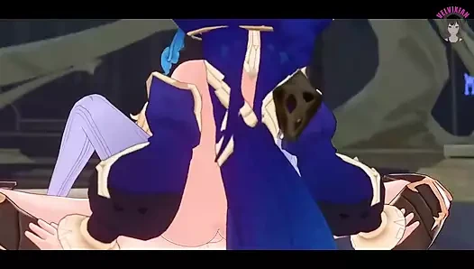 Genshin impact - layla - seksi kovboy kız + dölleme