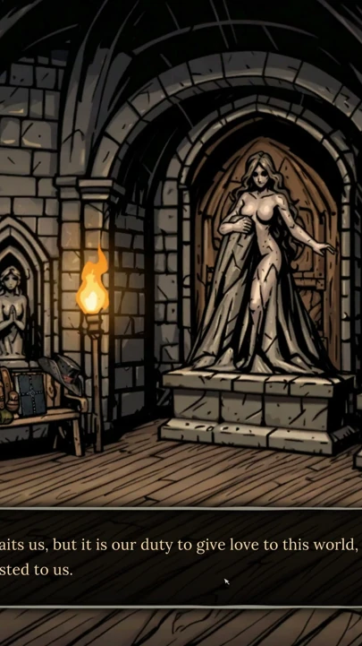 Sexorcism: Lust Confession Gameplay Part 5 - Abbess Roala Boss Fight & Inner Sanctuary Battle | Clip 3