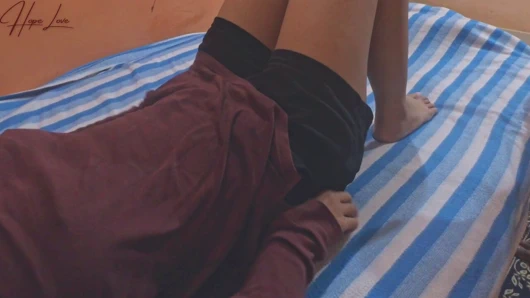 Sevimli Genç Asyalı Kız Okuldan Sonra Becerdin.