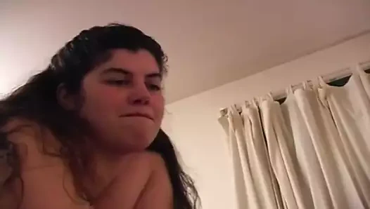 İri güzel kadın için şaplak zamanı