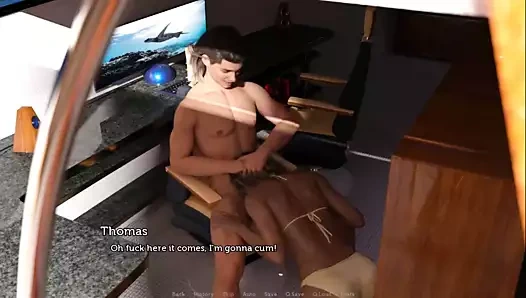 Maceracı çift: kocası karısının ağzına ve yüzüne nasıl boşalmasını izliyor - s4e36