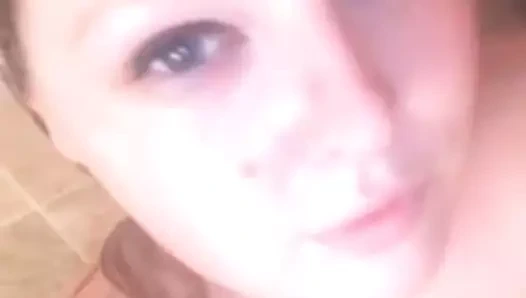 Bbw alay içinde duş ev yapımı