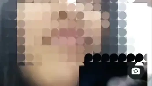 We made a video call with my friend's girlfriend and ended up