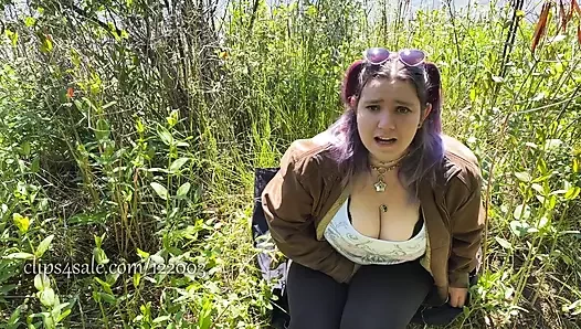 Titreşimli dantelli külot kiti dışarıda - bir klitoral orgazm - iri güzel kadın mastürbasyon - kirli o yüzler