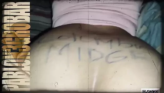 Lil cüce sub köle arkadan çekim