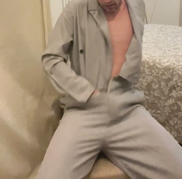 Masturbation session after labor