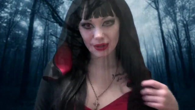 Vampire Mistress will byte you and transform you to her slave